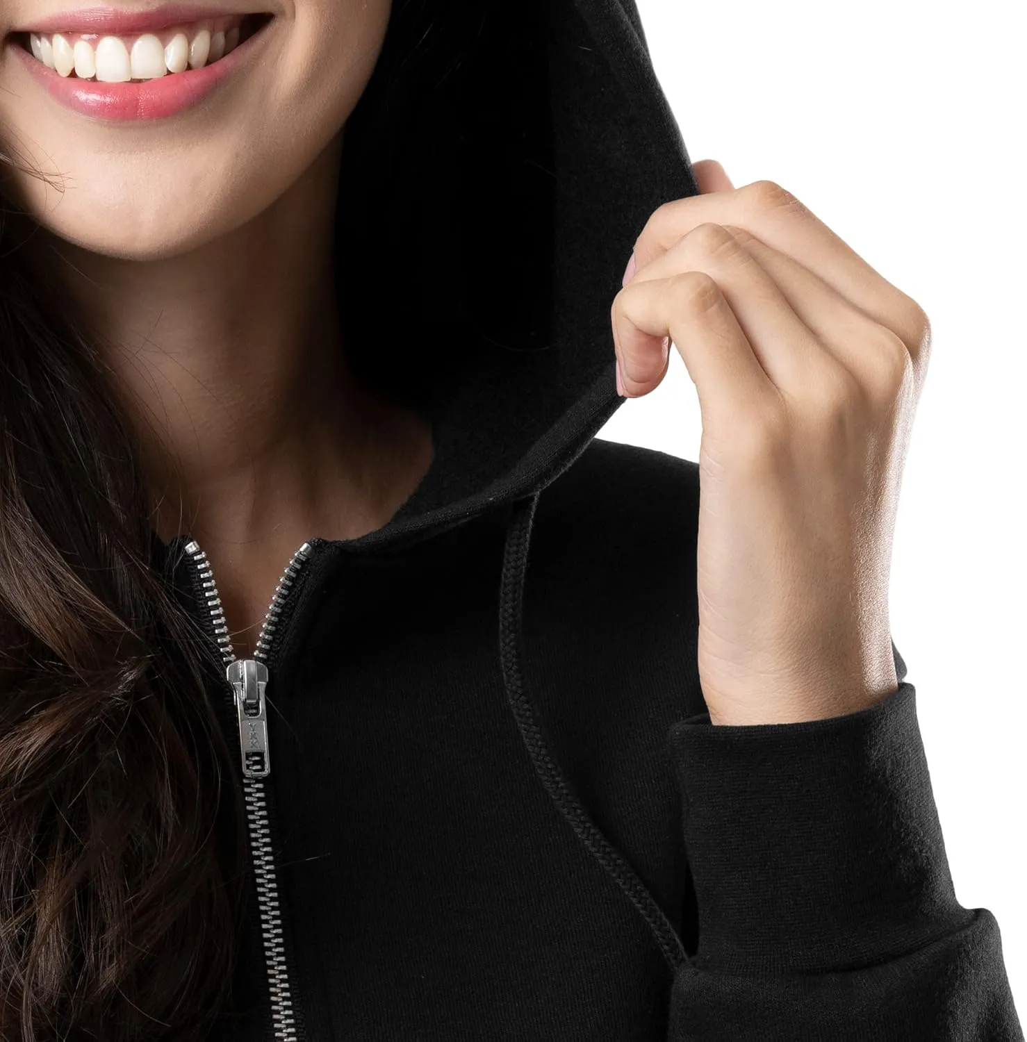 Lee Women's Quarter Zip Fleece Hoodie