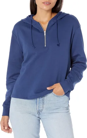 Lee Women's Quarter Zip Fleece Hoodie