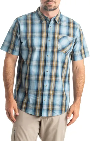 Legendary Whitetails Men's Poplin Short Sleeve Button Down Shirt
