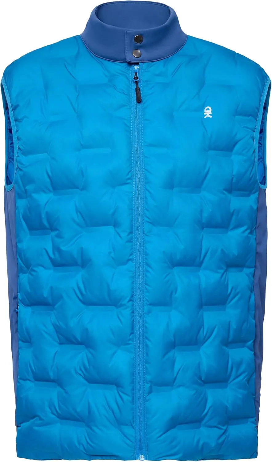 Little Donkey Andy Men's Lightweight Puffer Vest, Outdoor Windproof Sleeveless Jacket for Hiking Travel Golf