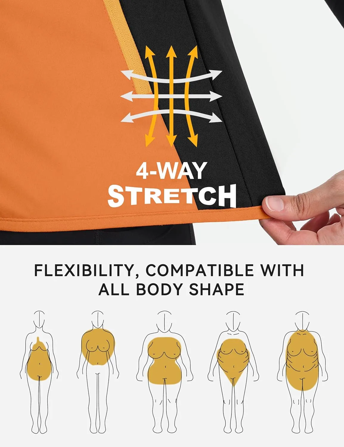 Little Donkey Andy Windproof Sleeveless Vest Jacket for Women, Water-Repellent Stretch Sports Vest for Cycling, Running