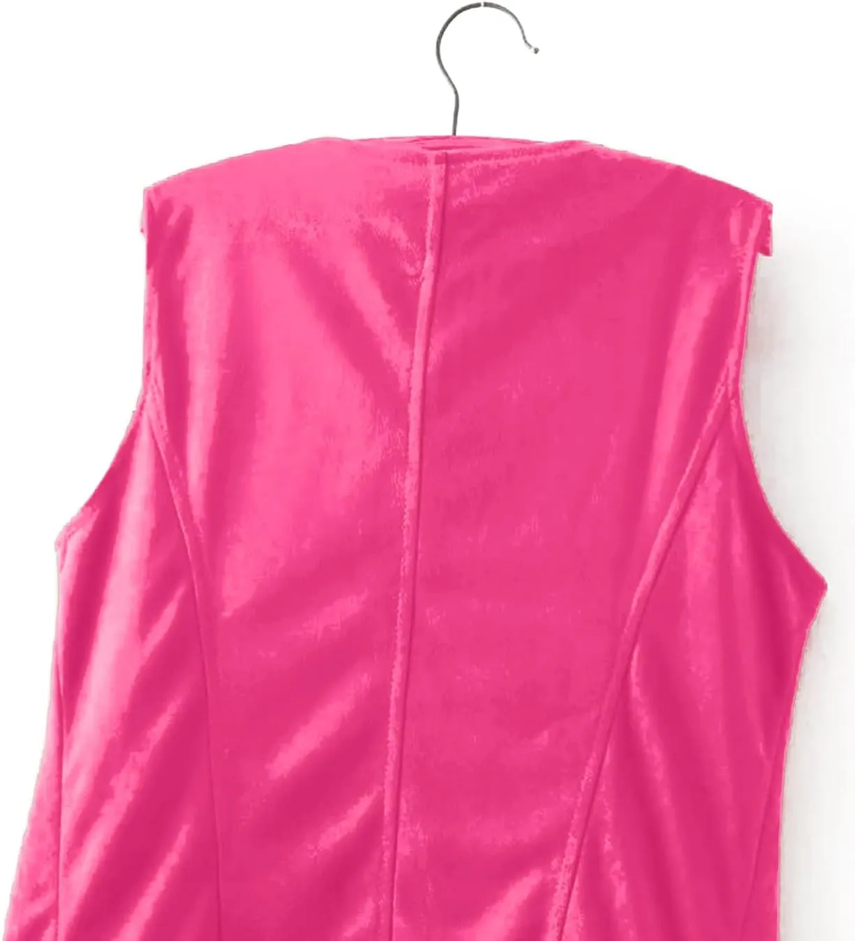 LYANER Women's Faux Suede Tassels Vest Cardigan Open-Front Vest Cardigan Jacket