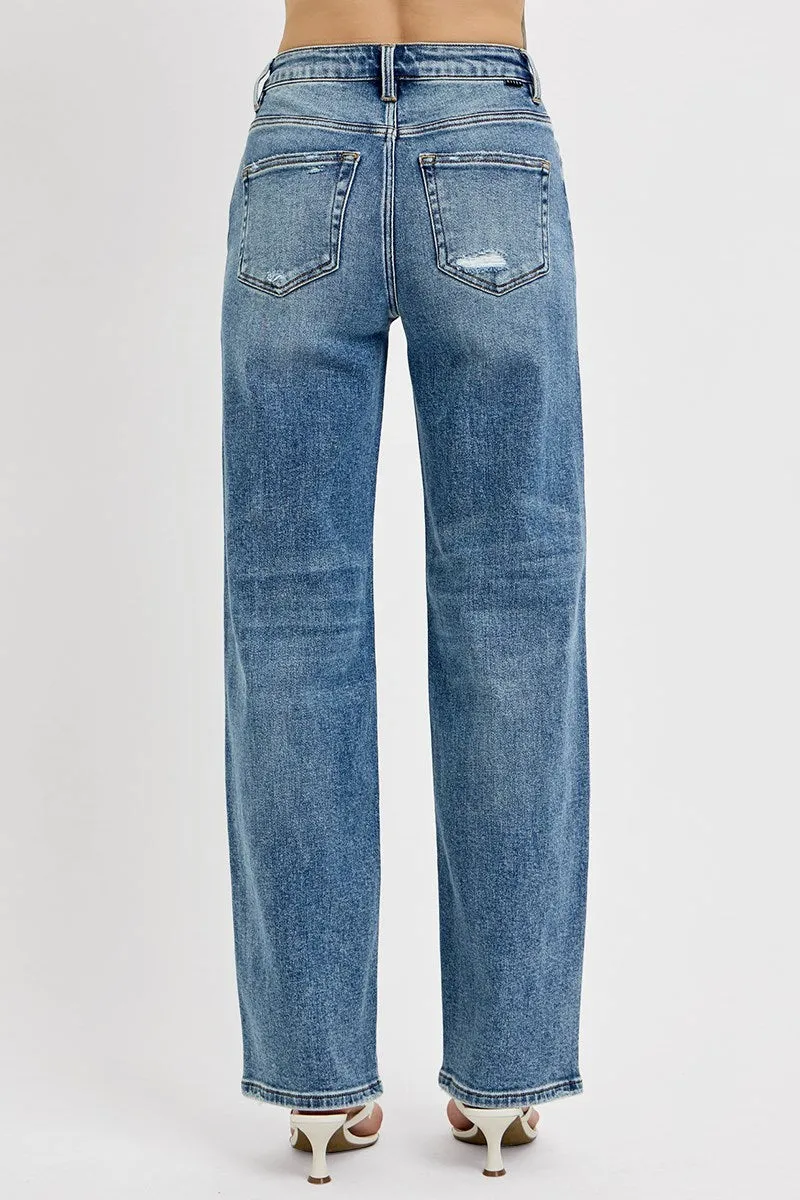 Medium Classic Straight Leg Denim