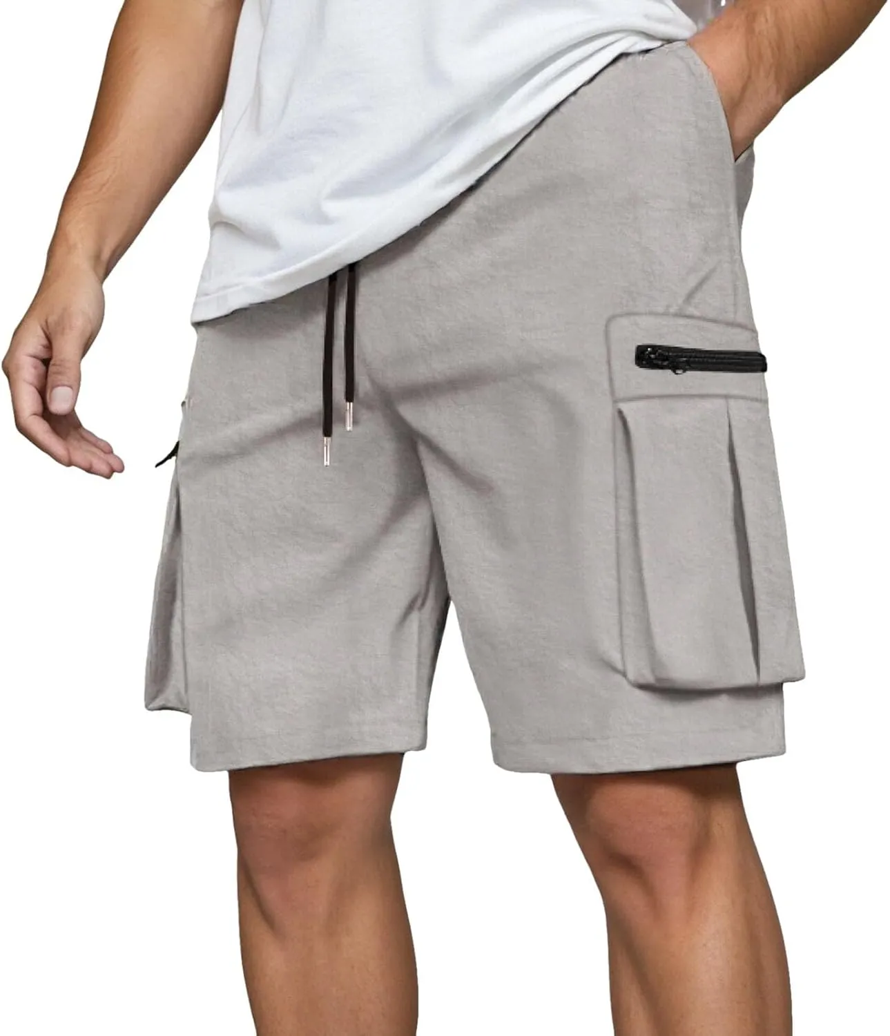 Men's Dress Pants Linen Working Beach Joggers Swim Shorts Skinny Big and Tall with Pockets Regular Fit Wide Leg Casual