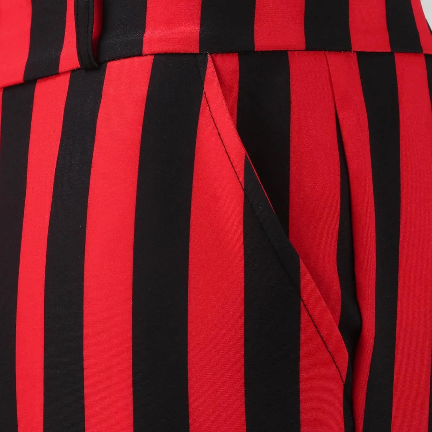 Mens Dress Pants Trendy Vertical Striped Suit Pants Slim Fit Stretch Casual Trousers Summer Outdoor Fashion Slacks