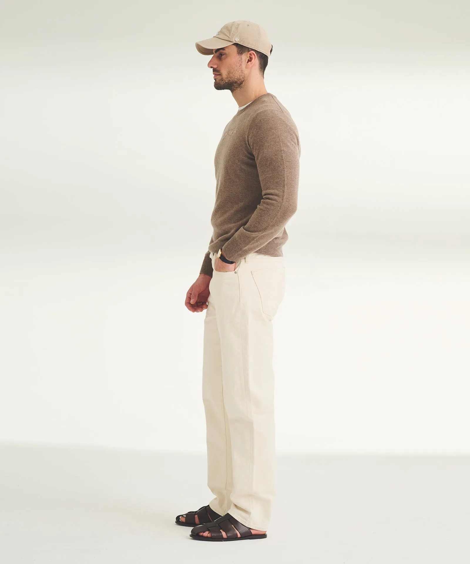 Men's Embroidered Los Angeles Cashmere Sweater