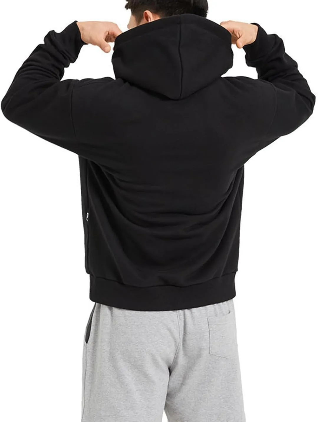 Men's Hoodies Loose Fit Pullover Casual Fashion Long Sleeve Hooded Sweatshirts with Pocket