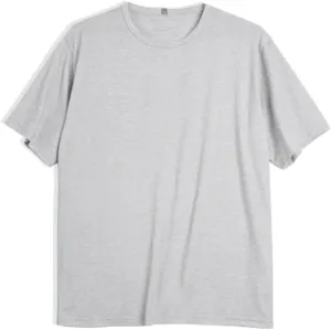 Mens Short Sleeve Casual T Shirt Comfort Crewneck Lightweight Undershirts Soft Tee Tops