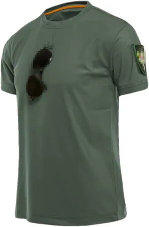 Mens Short Sleeve Polo Shirt Quick Dry Outdoor Work Combat T-Shirt Tops Hiking T Shirt