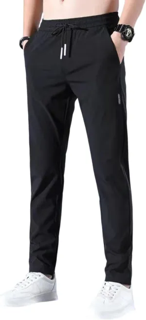 Men's Slim Fit Chino Pants - Men's Fashion Comfort Stretch Cotton Casual Pants - Stylish Tapered Chinos for Men