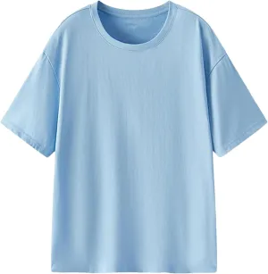 Men's Solid White Cotton T-Shirt, Versatile Layering Spring Tee