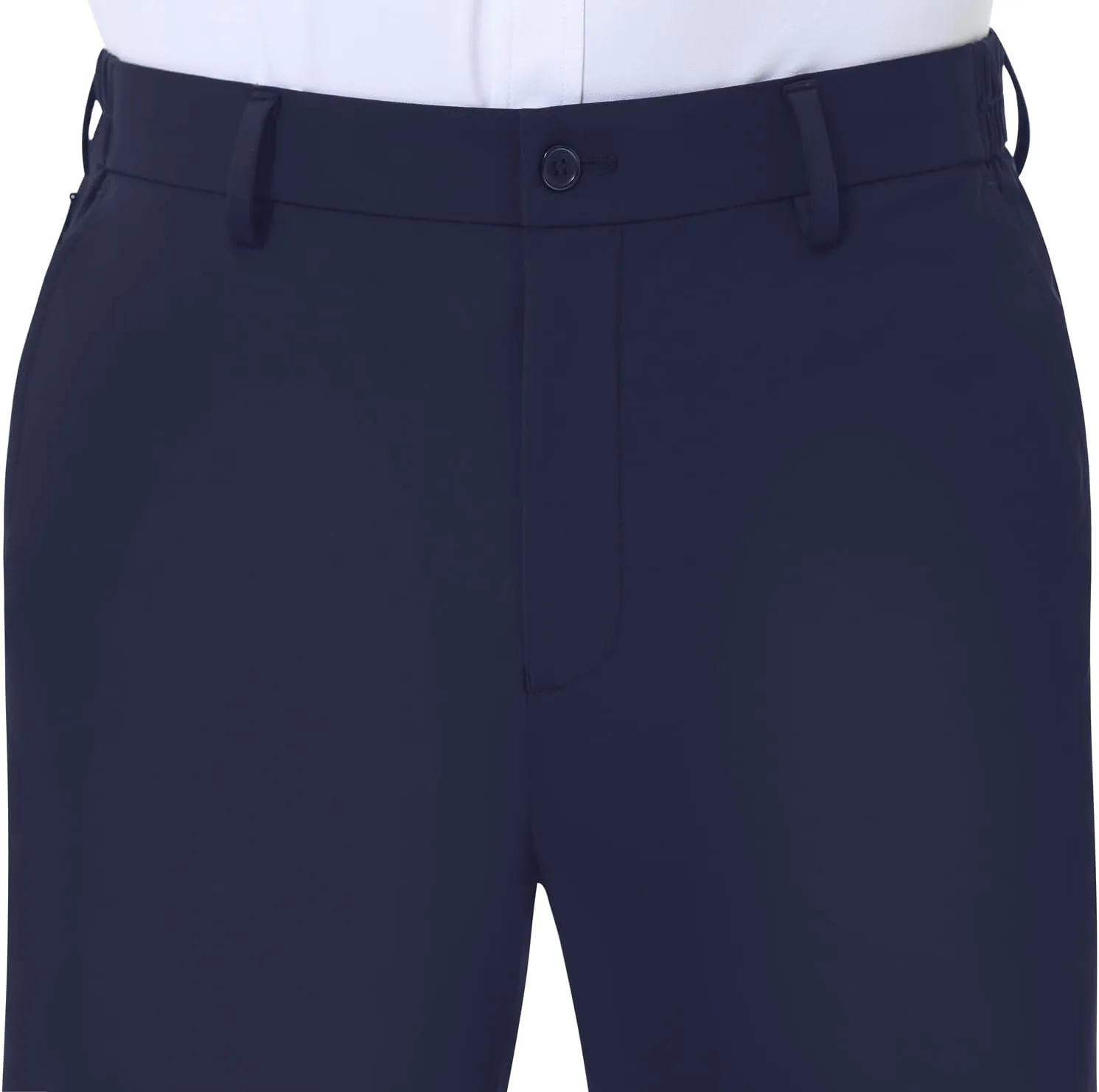 Mens Stretch Dress Pants Slim Fit Dress Pants for Men Expandable Waist Dress Pants Casual Athletic Golf Pants