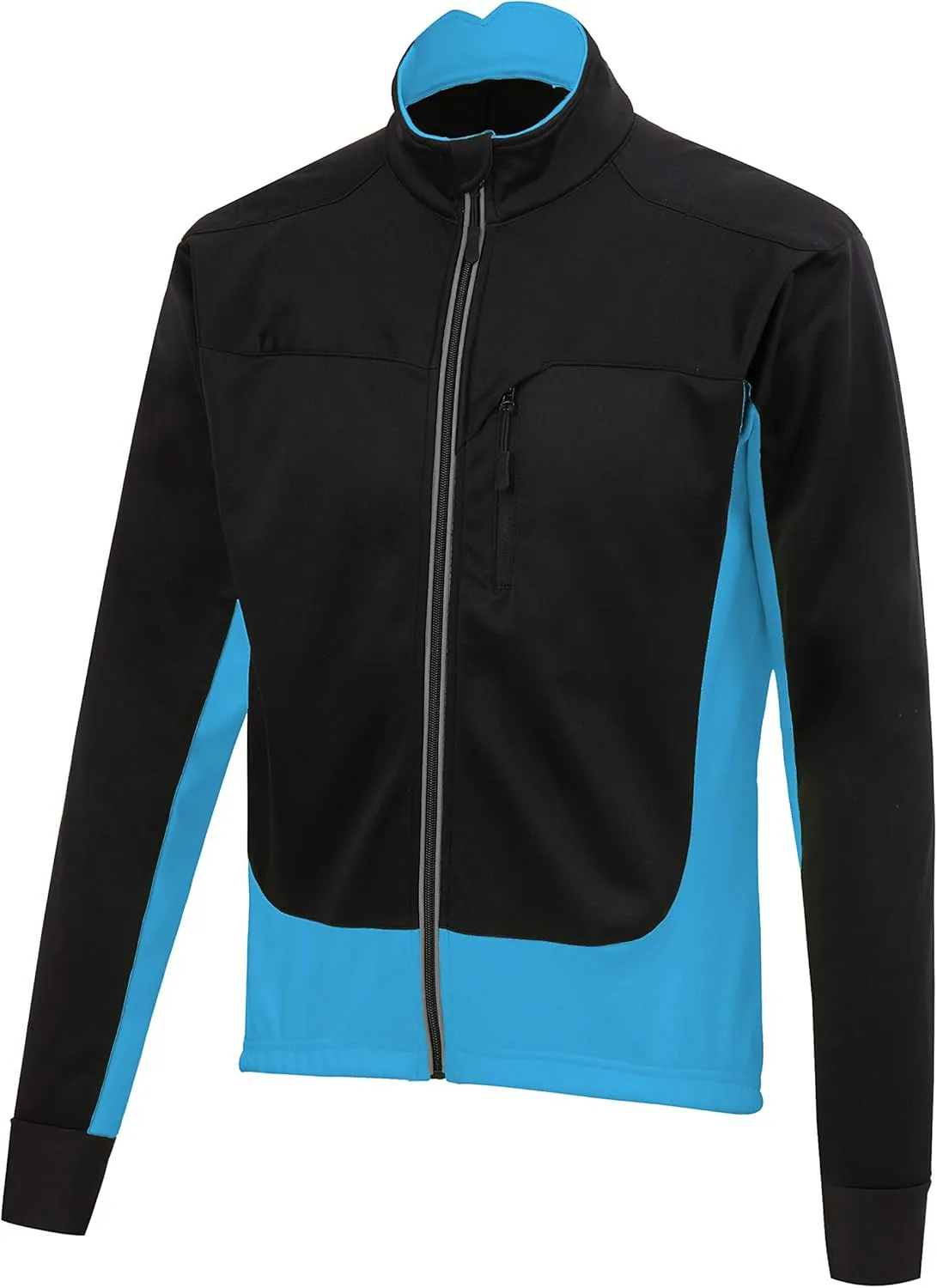 Men's Thermal Cycling Jacket Long Sleeve Snow Water Reflective Windproof Firewall Winter Biking Jacket