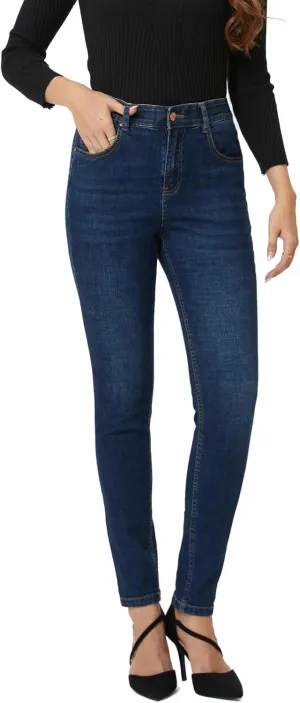 MetHera Women's Mia High Rise Stretch Skinny Shaping Jeans