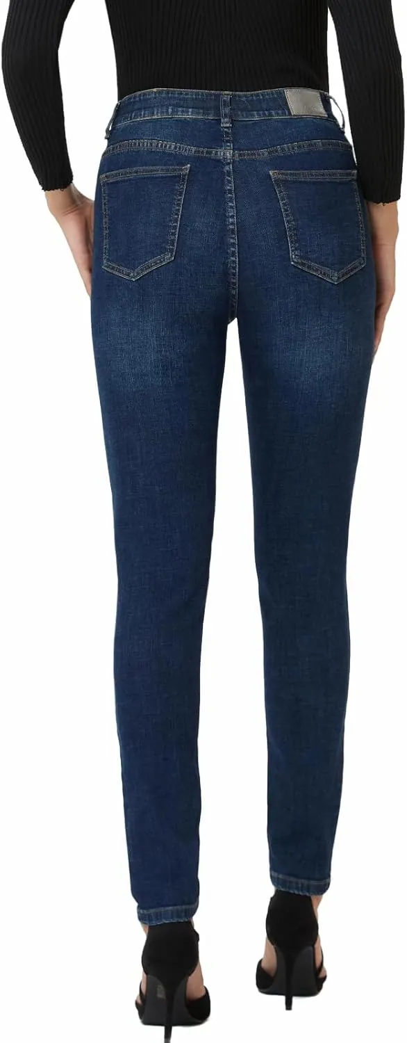 MetHera Women's Mia High Rise Stretch Skinny Shaping Jeans