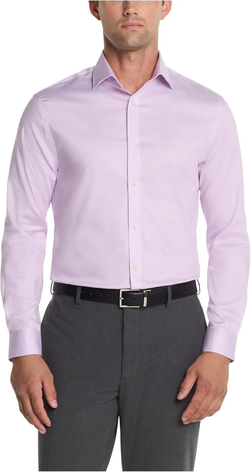 Michael Kors Men's Dress Shirt Comfort Stretch Slim Fit