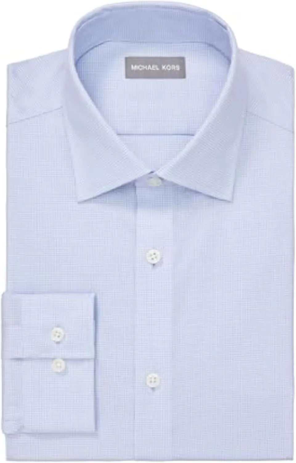 Michael Kors Men's Dress Shirt Ultra Wrinkle Free Stretch Regular Fit