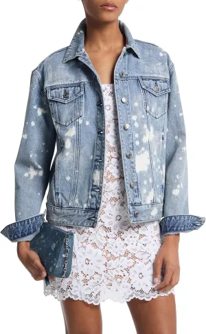 Michael Kors Women's Denim Trucker Jacket