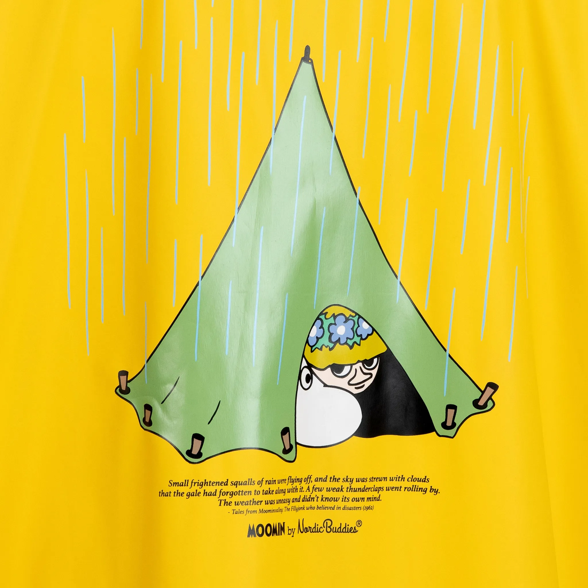 Moomin Adventure Rain Jacket - Yellow