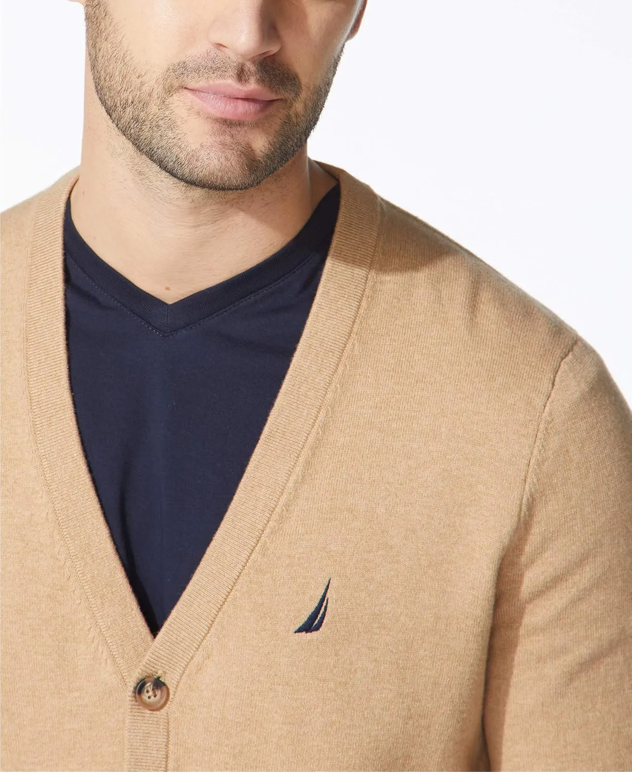 Nautica Men's Navtech Knit Cardigan