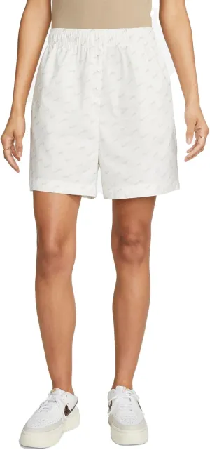 Nike Sportswear Everyday Modern Women's High-Waisted Woven Shorts (US, Alpha, Medium, Regular, Regular, Sail/Sail)