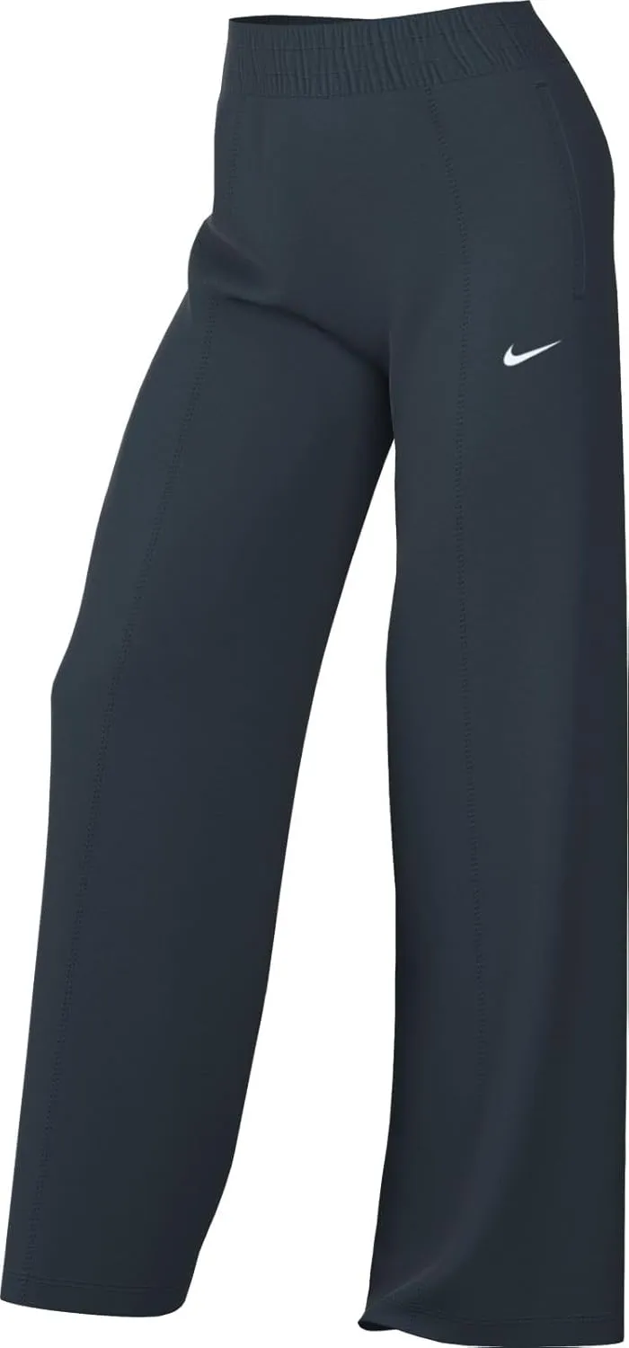 Nike Sportswear Everything Wovens Women's Mid-Rise Open-Hem Pants (FQ3588-478, Armory Navy/White)