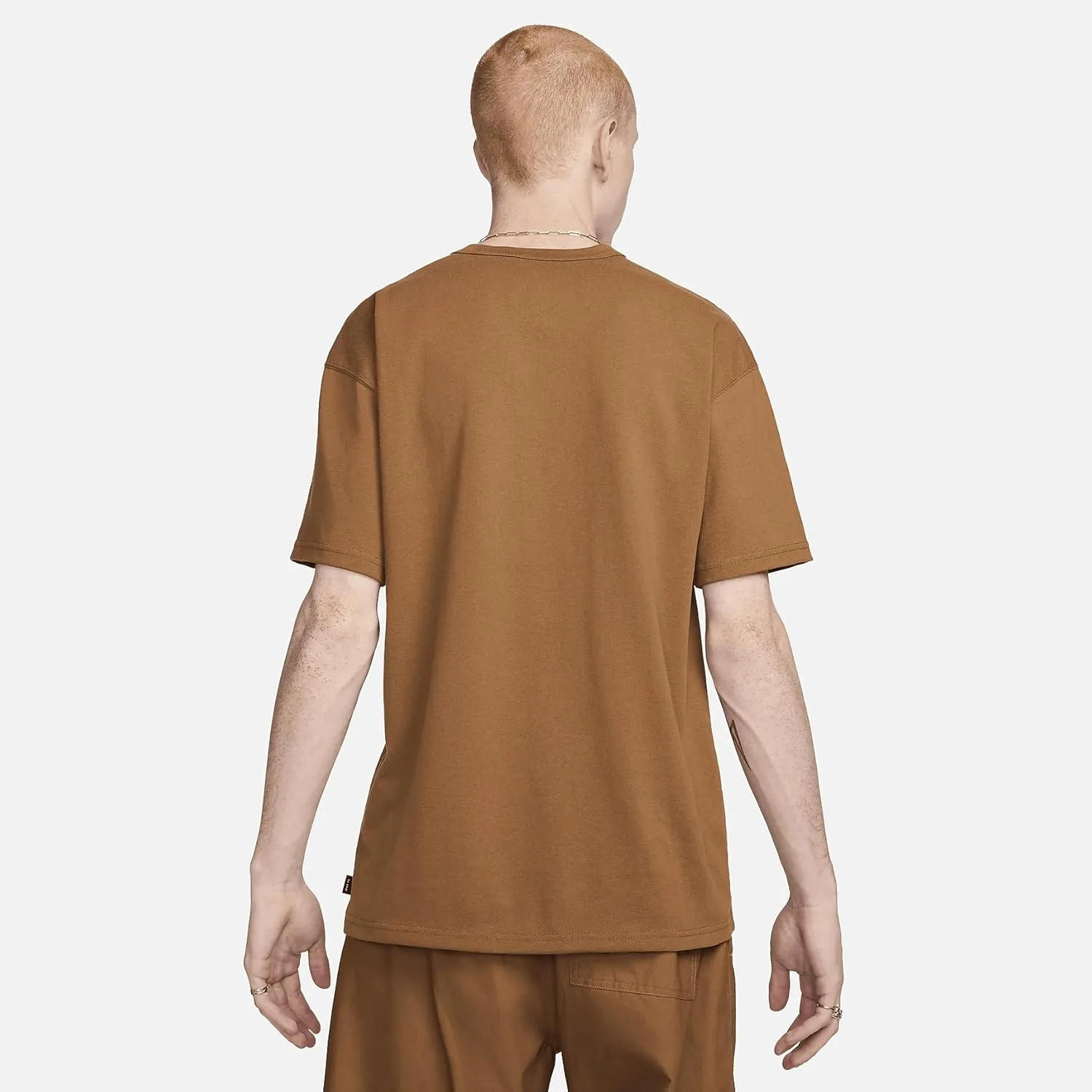 Nike Sportswear Premium Essentials Men's T-Shirt (Light British Tan, DO7392-281) Size Small