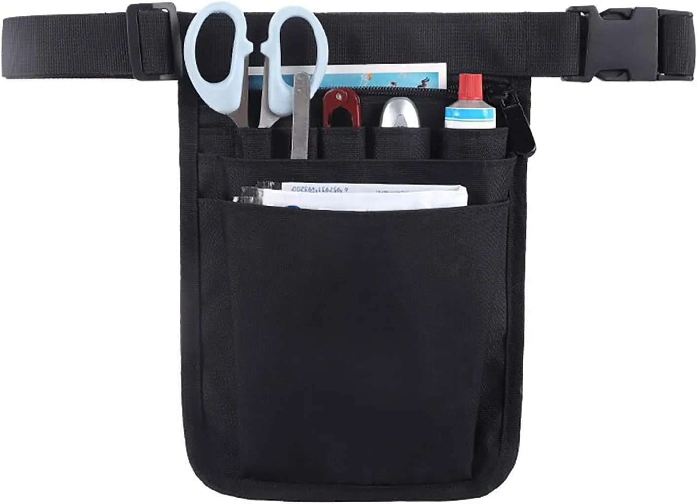 Nurse Waist Bag Waterproof Portable Scissors Organizers Nurse Belt Bag with Adjustable Strap Large Capacity Travel Bag