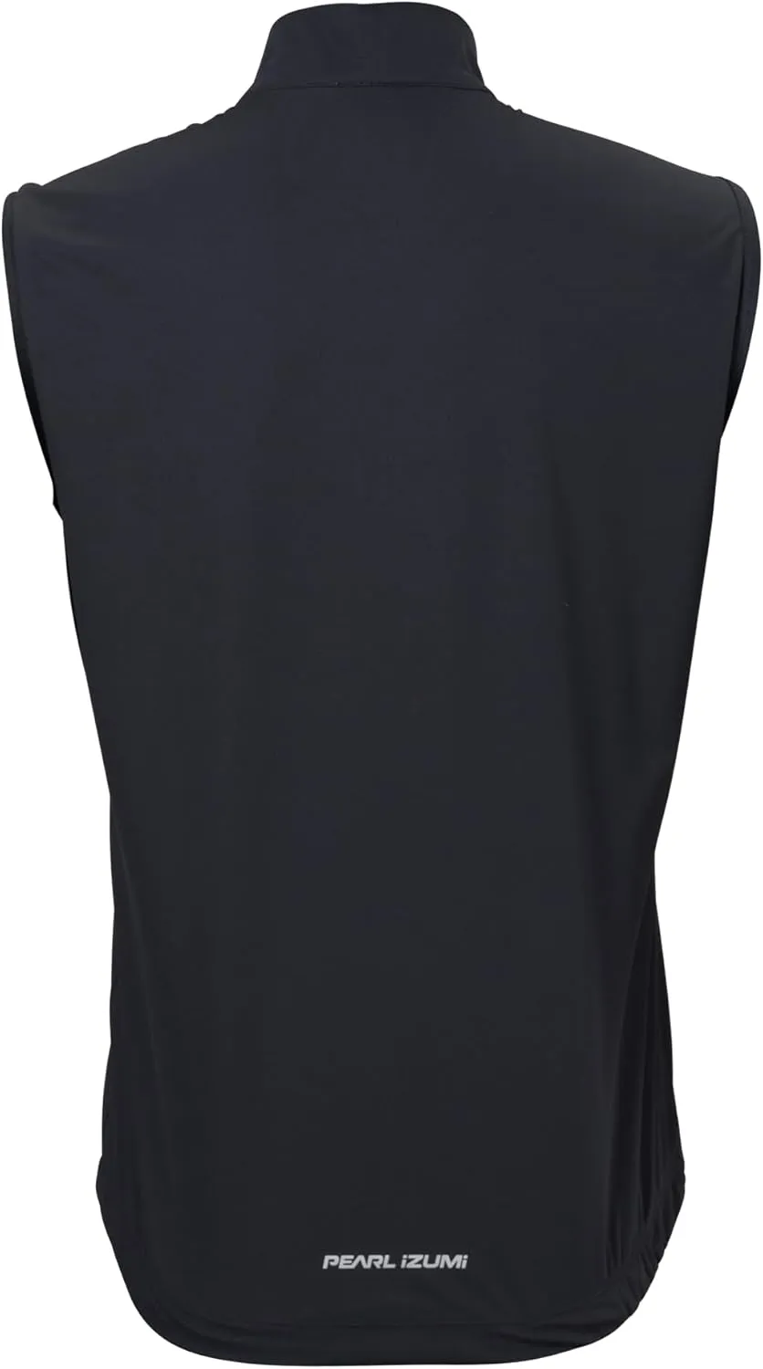 PEARL IZUMI, Men's PRO Barrier Vest, Windproof Cycling Vest, Lightweight & Packable with Reflective Safety Elements