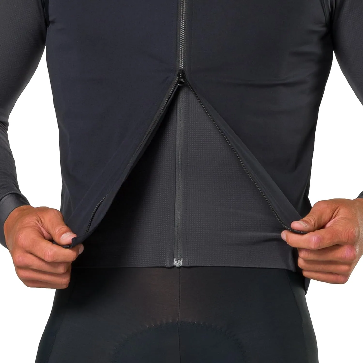 PEARL IZUMI, Men's PRO Barrier Vest, Windproof Cycling Vest, Lightweight & Packable with Reflective Safety Elements