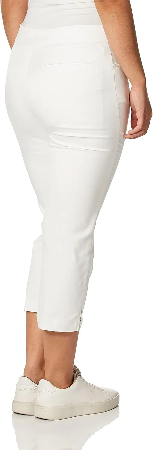 PGA TOUR Women's 22" Tech Capri Golf Pants with Comfort Stretch Waistband - Size 2 - 18 Plus