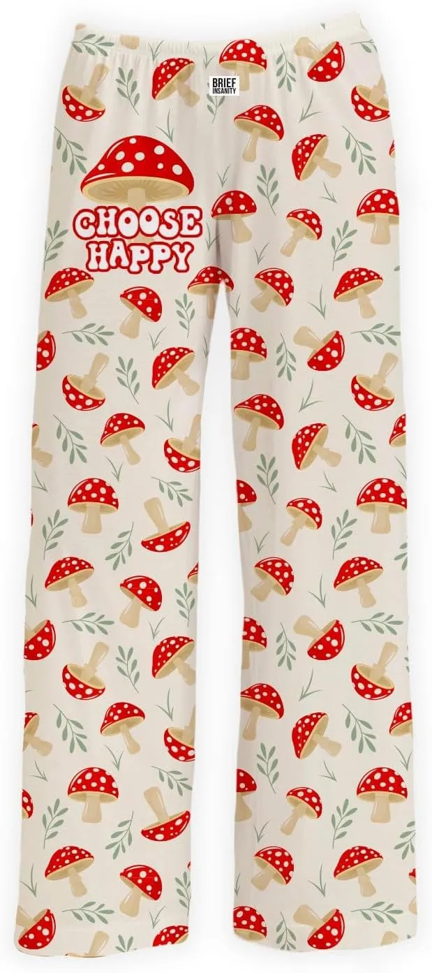 Premium Comfort Lounge Pajama Pants for Men & Women | Fun, Happy, Floral Bottoms - Comfy, Ultra Soft, Lounge Pants (S-XXL)