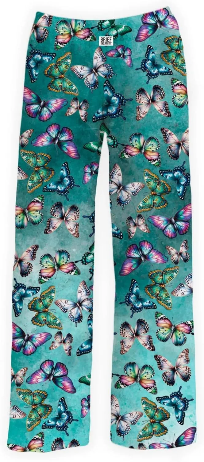 Premium Comfort Lounge Pajama Pants for Men & Women | Fun, Happy, Floral Bottoms - Comfy, Ultra Soft, Lounge Pants (S-XXL)