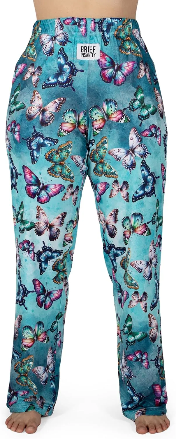 Premium Comfort Lounge Pajama Pants for Men & Women | Fun, Happy, Floral Bottoms - Comfy, Ultra Soft, Lounge Pants (S-XXL)