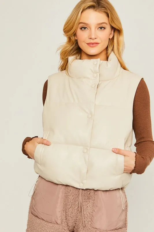 Puffer Padded Vest (3 Color Options)