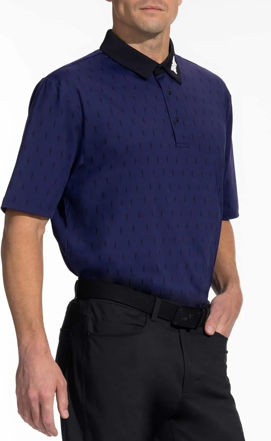 PXG Men's Comfort Fit Cactus Print Polo - Dry Fit Golf Shirt for Men