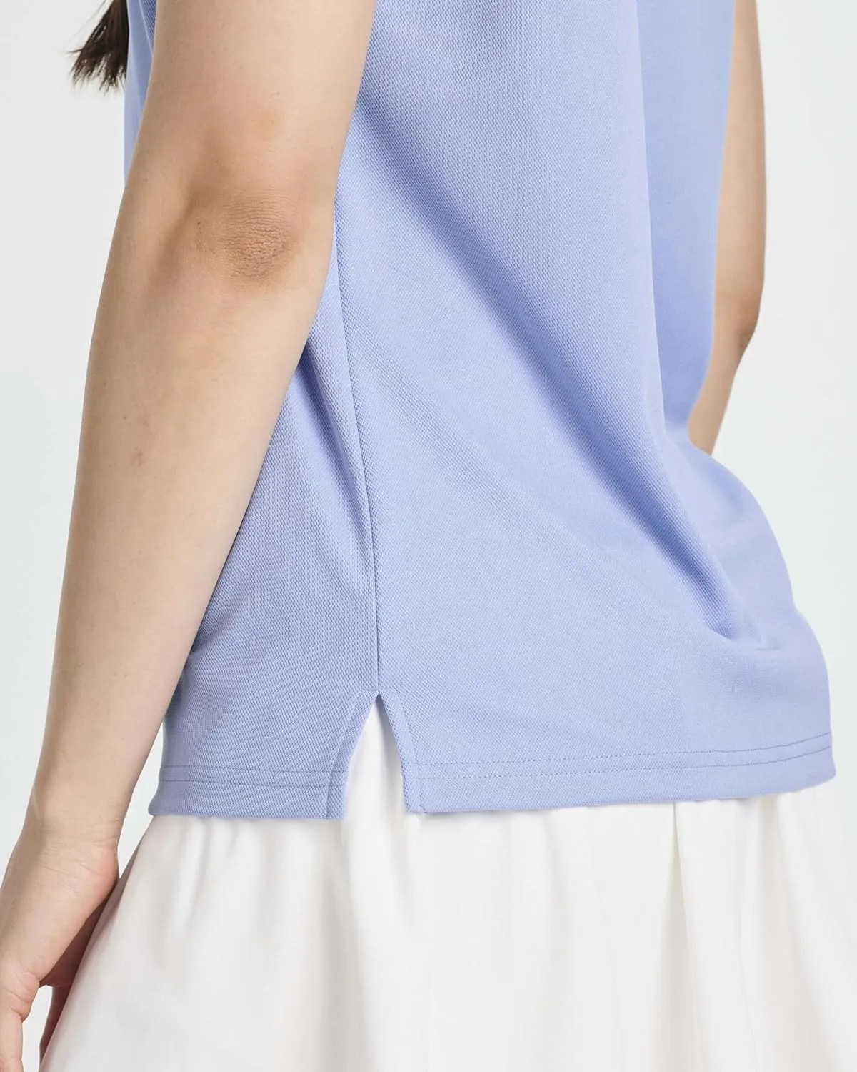 Real Essentials 3 Pack: Womens Short Sleeve Dry-Fit Performance Polo Shirt (Available in Plus)