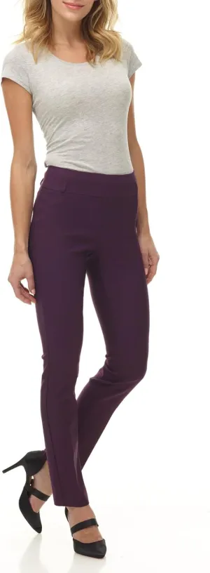 Rekucci Women's Ease into Comfort Stretch Slim Pant