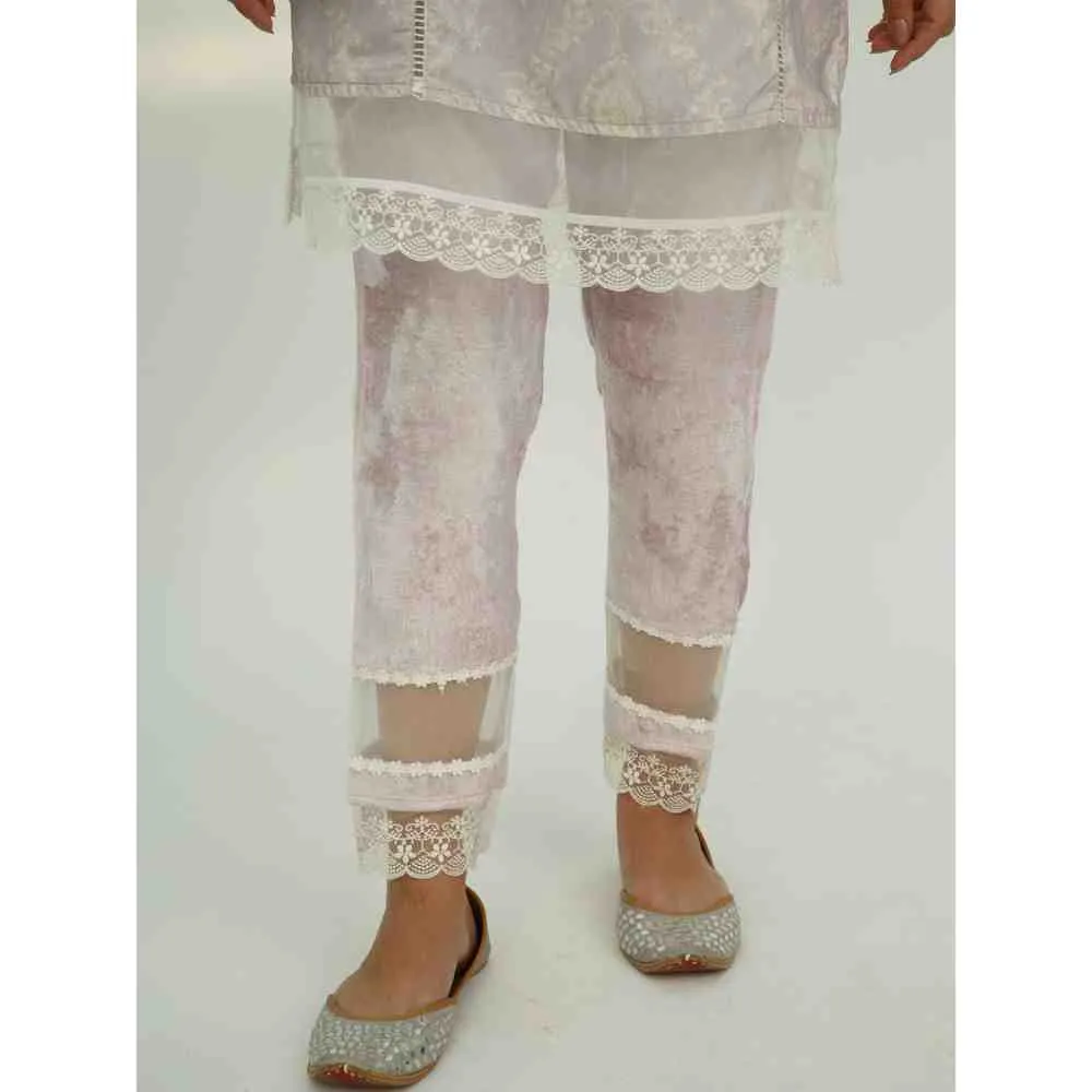 Roze Ismat Velvet (Set Of 2)