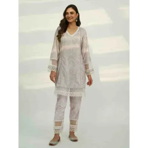 Roze Ismat Velvet (Set Of 2)