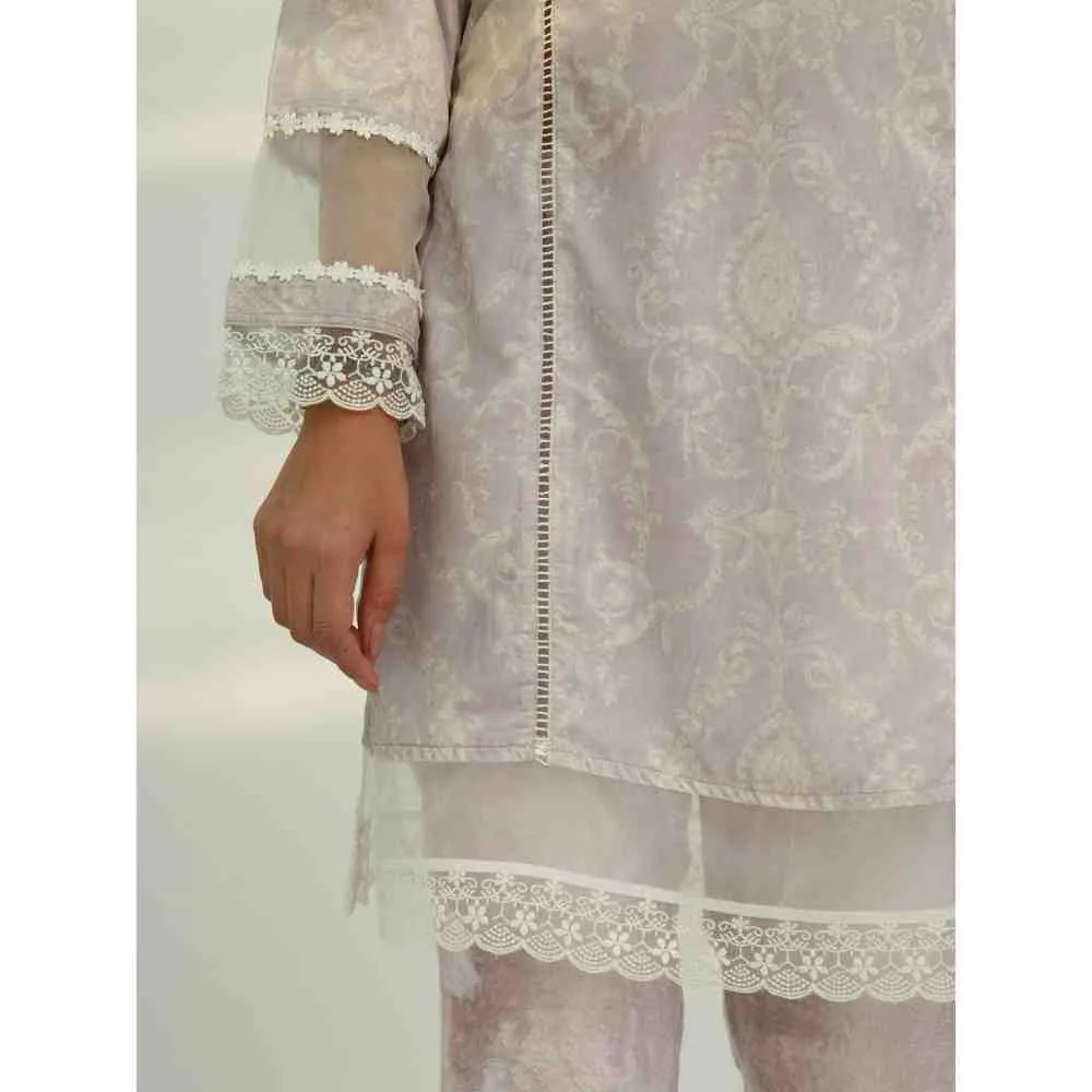 Roze Ismat Velvet (Set Of 2)