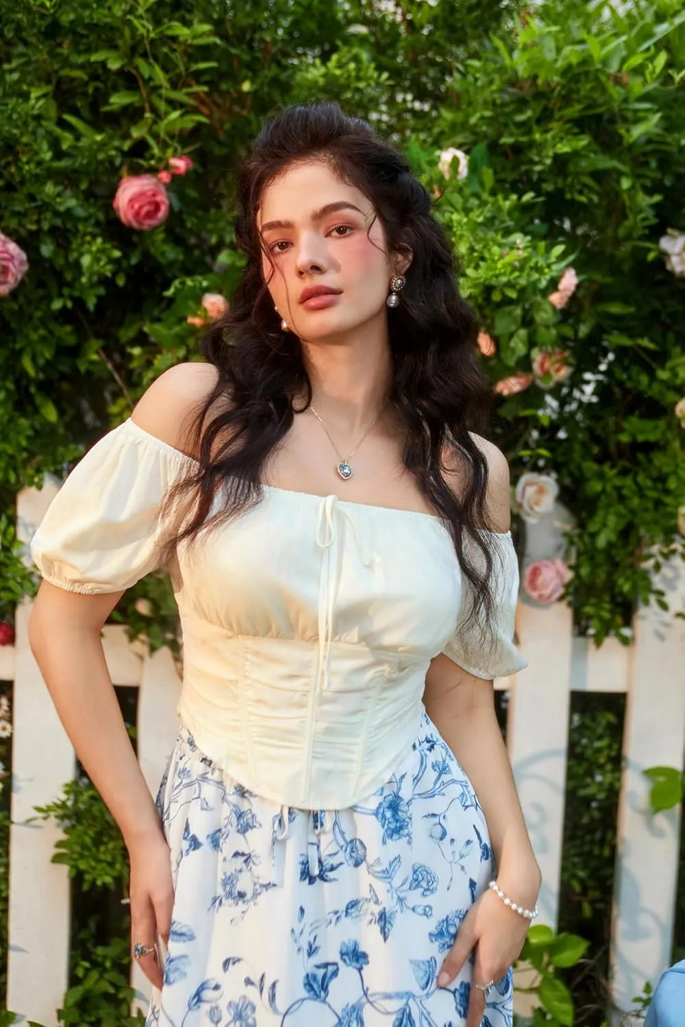 Scarlet Darkness Renaissance Shirt Women Off The Shoulder Corset Tops Peasant Blouse