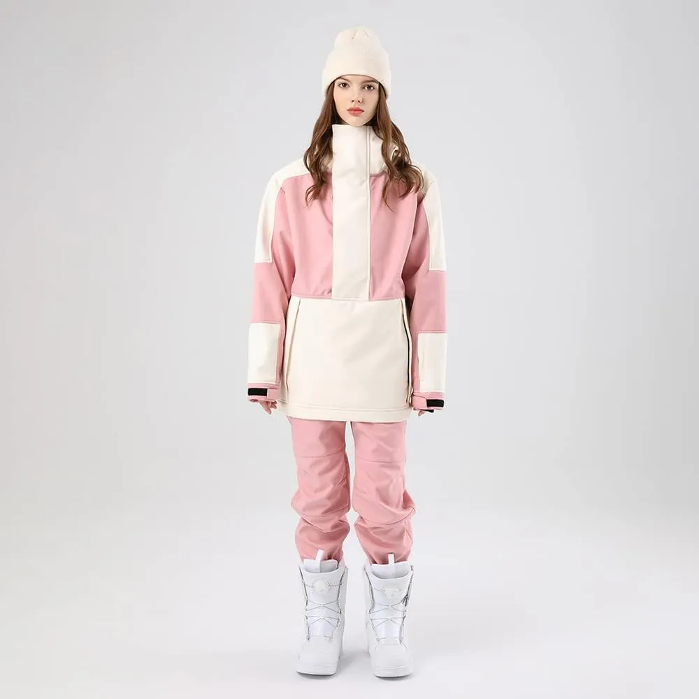 SEARIPE Women Ski Jacket and Pants Set Couples Windproof Ski Suits Mens Waterproof Two Piece Snowsuits for Winter Sports