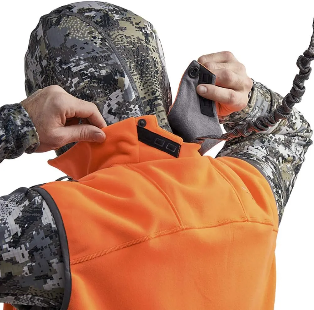 SITKA Gear Men's Stratus Windstopper Water Repellent Ultra-Quiet Fleece Hunting Vest