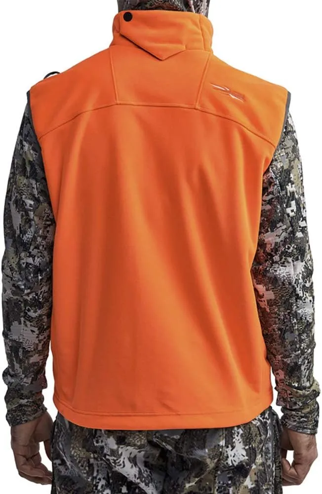 SITKA Gear Men's Stratus Windstopper Water Repellent Ultra-Quiet Fleece Hunting Vest