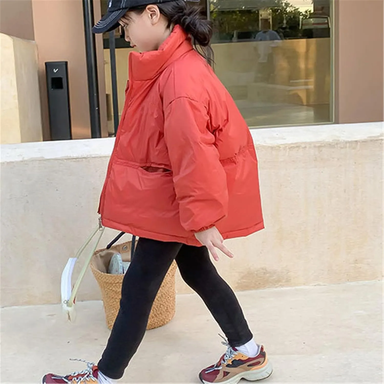 Ski Jacket Baby Girls Boys Winter Warm Thick Solid Cotton Long Sleeve Padded Jacket Coat Clothes Boys Toddler