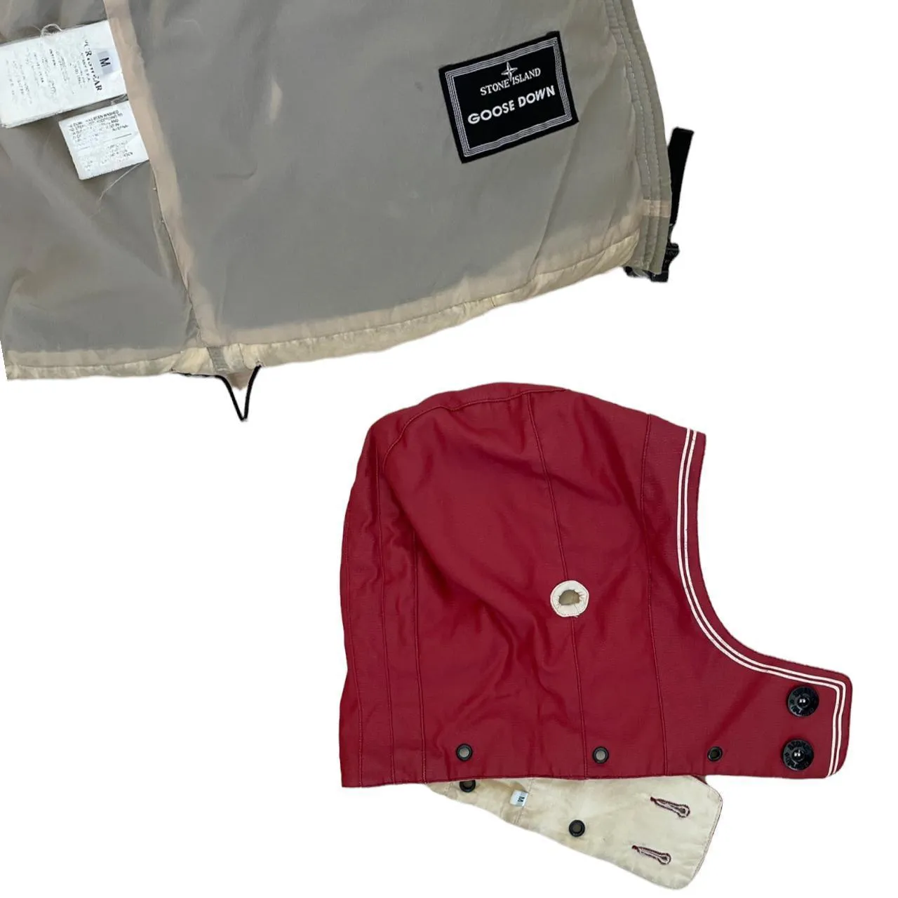 Stone Island A/W 2006 Opaque Down Jacket Tela Stella Hood (M)