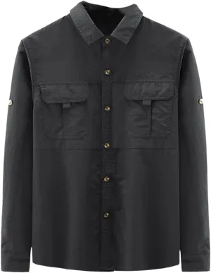 Summer Quick Dry Hiking Fishing Shirt Men Tactical Shirt Long Sleeve Military Cargo Shirt Male Hunting Climbing