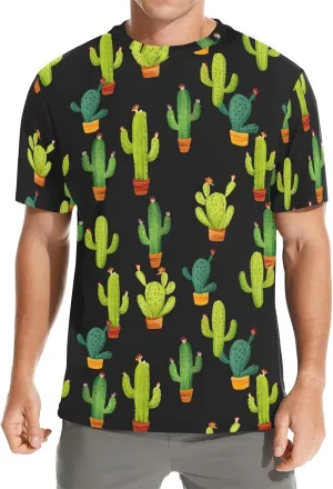 Summer T-Shirts for Men Crew Neck Short Sleeve Casual Soft Tee Shirt for Sports Basketball Athletic Size S-3XL