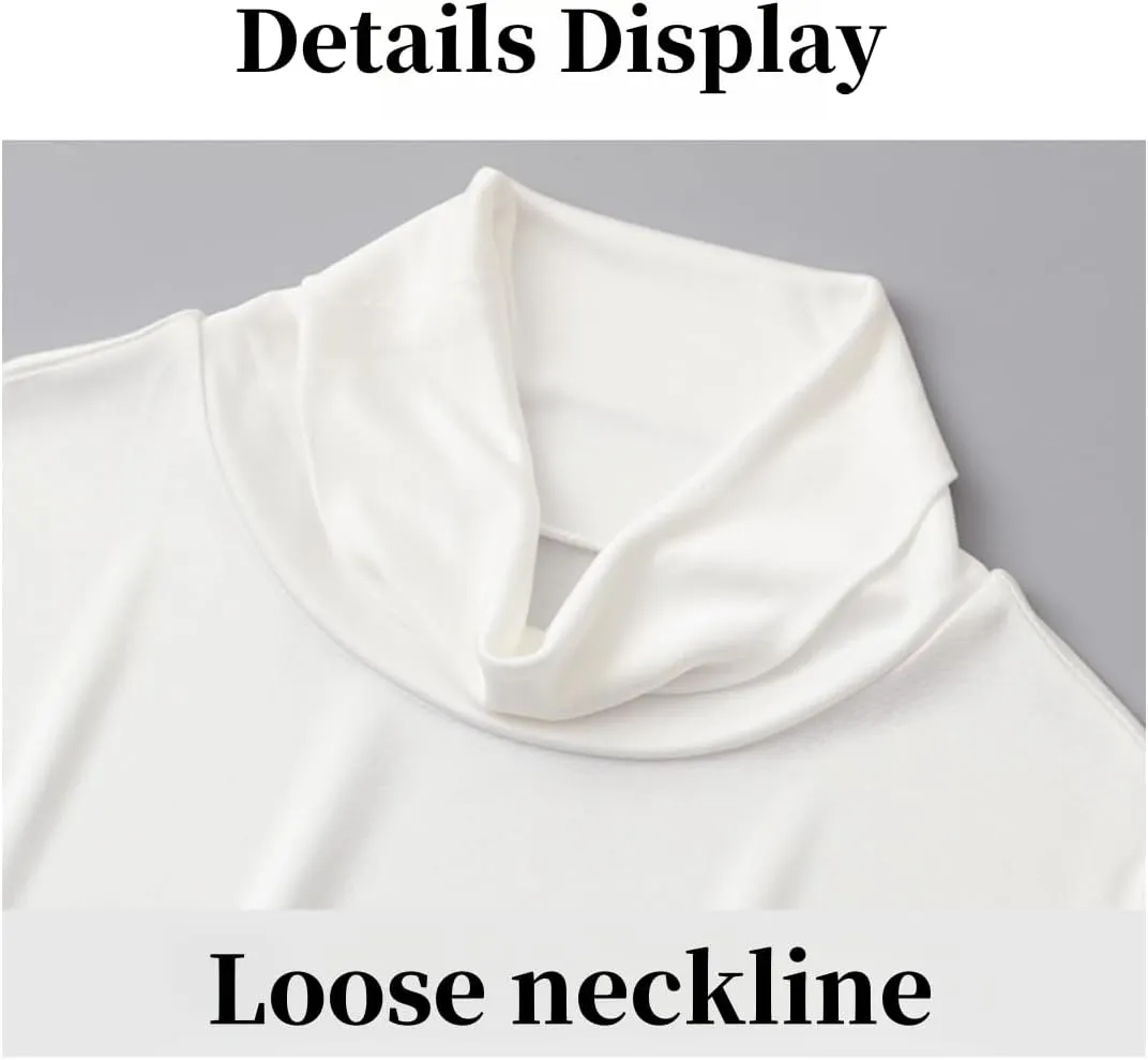 Tank Tops for Women,Mulberry Silk Sleeveless Layering Shirt, Lightweight Stretchy Undershirt,Loose Fit